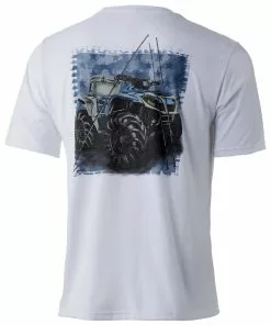 Huk KC 4 Wheel Rod Rack Tee