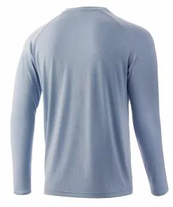 Mens Huk Waypoint Long Sleeve Shirt