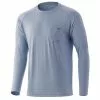 Mens Huk Waypoint Long Sleeve Shirt 2 Mens Huk Waypoint Long Sleeve Shirt