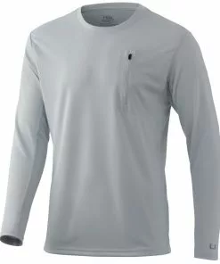 Huk Icon X Pocket Long Sleeve Mens