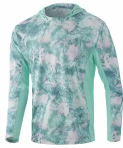 Mens Huk Icon X Mossy Oak Fracture Hoodie