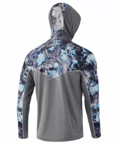 Huk Icon X Mossy Oak Fracture Hoodie Mens