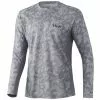 Huk Icon X Running Lakes Long Sleeve Mens