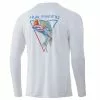 Huk Big Mouth Pursuit Long Sleeve Mens