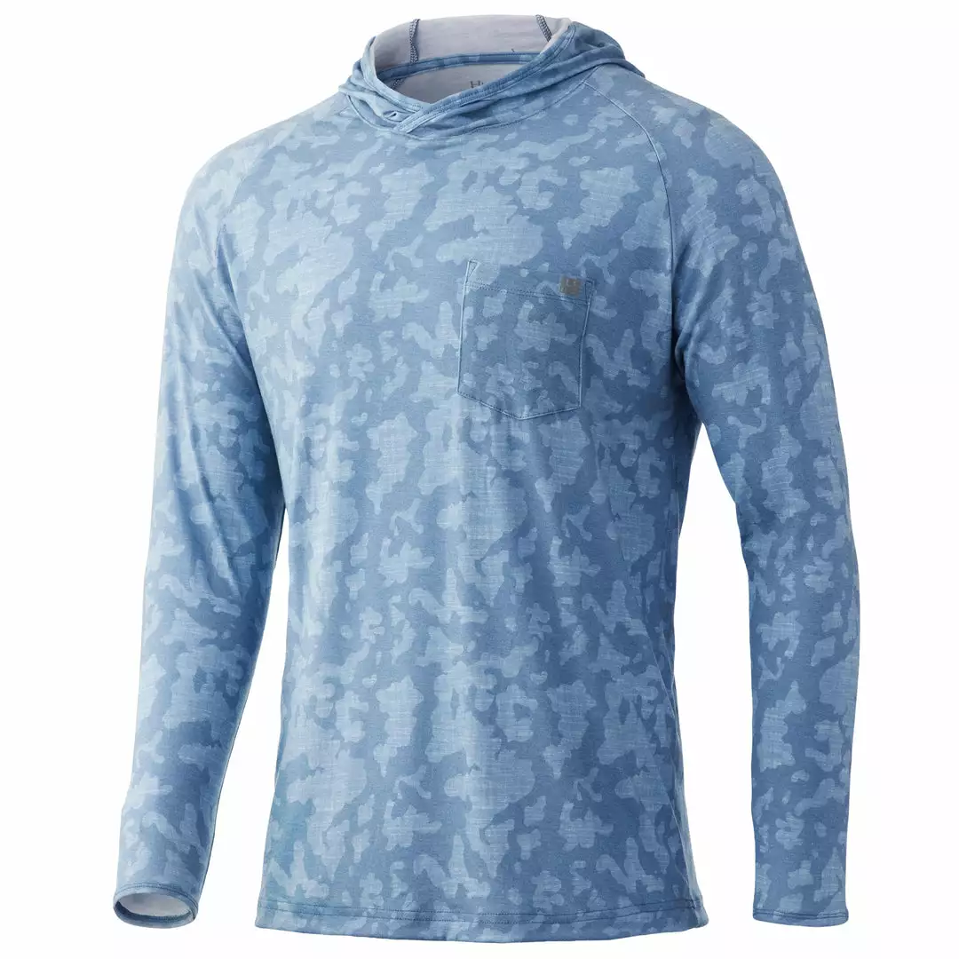 Huk Waypoint Running Lakes Hoodie Mens 3 Huk Waypoint Running Lakes Hoodie Mens
