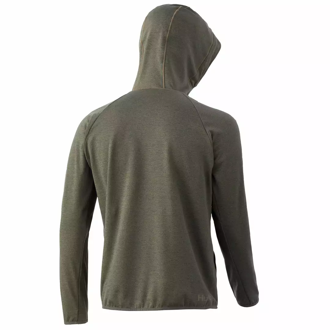 Mens Huk Fin Performance Fleece Hoodie 4 Mens Huk Fin Performance Fleece Hoodie