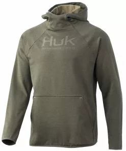 Mens Huk Fin Performance Fleece Hoodie