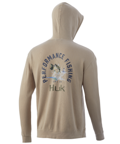 Huk Bass Cotton Hoodie MENS