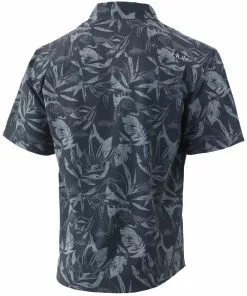 Mens Huk Kona Ocean Palm Button-Down
