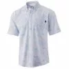 Huk Kona Ocean Palm Button-Down Mens