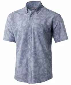 Huk Kona Running Lakes Button-Down Mens
