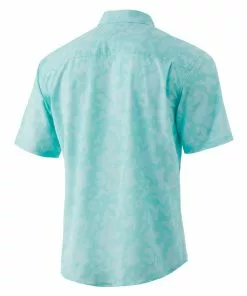 Mens Huk Kona Running Lakes Button-Down