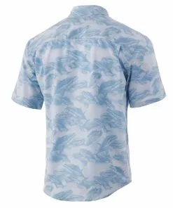 Mens Huk Kona Covered Up Button-Down