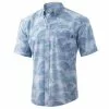 Mens Huk Kona Covered Up Button-Down 1 Mens Huk Kona Covered Up Button-Down