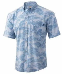Mens Huk Kona Covered Up Button-Down