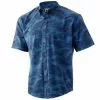 Huk Kona Covered Up Button-Down Mens