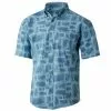 Mens Huk Kona Stamped Button-Down