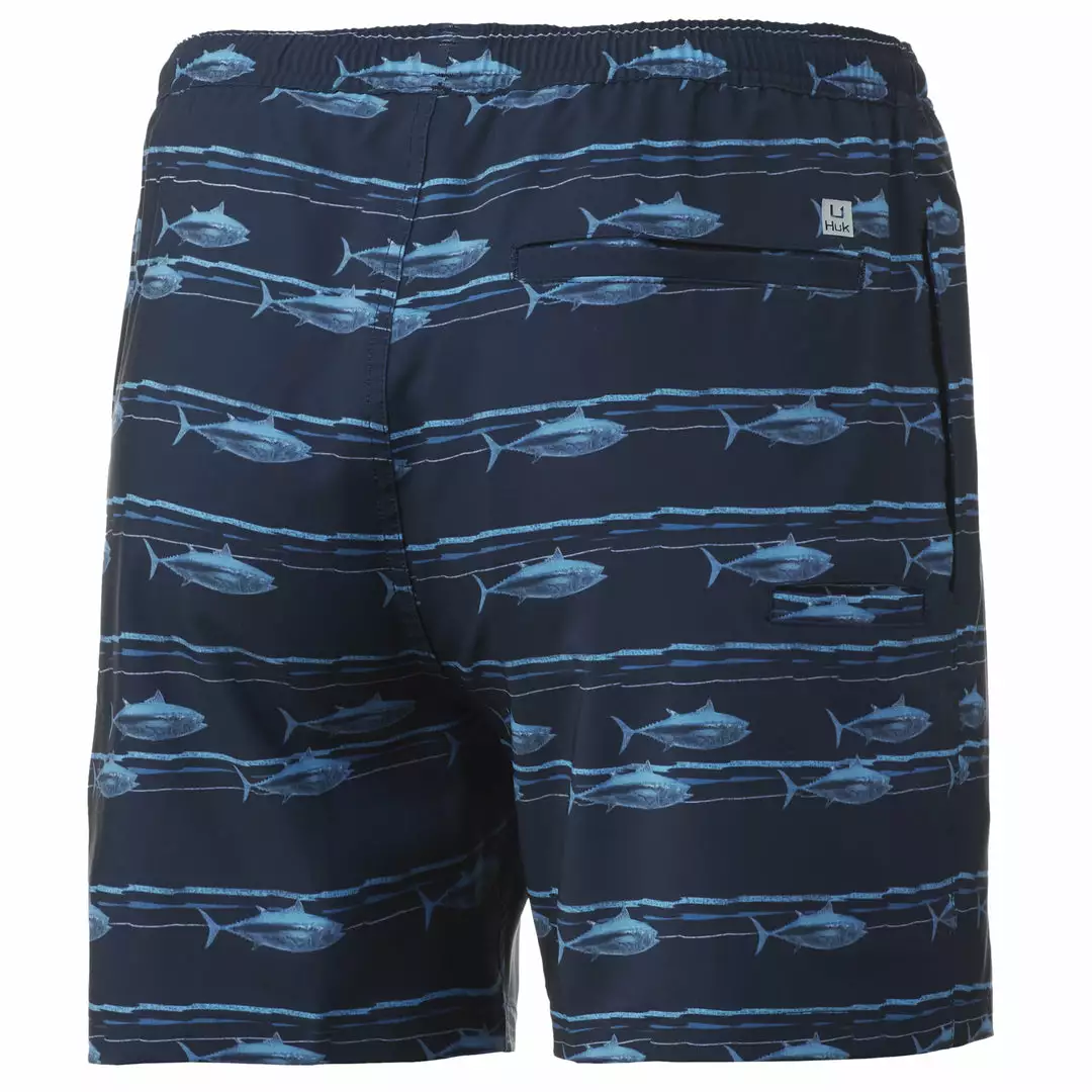 Huk Pursuit Volley Swim Short Mens 4 Huk Pursuit Volley Swim Short Mens