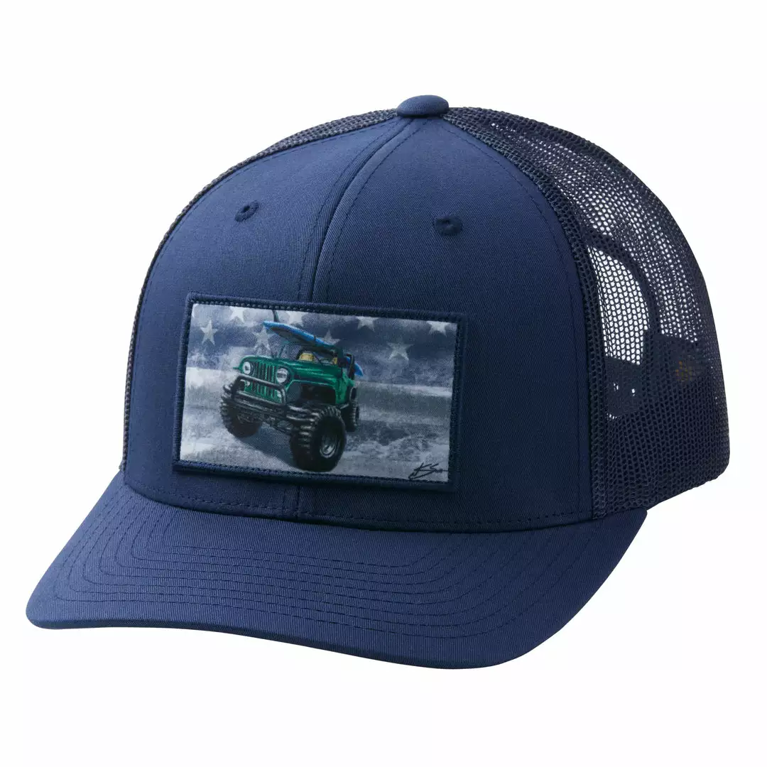 Mens Huk KC Solo Mission Trucker Cap 3 Mens Huk KC Solo Mission Trucker Cap