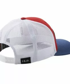 Huk Americana Colorblock Trucker Mens