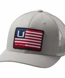 Huk And Bars American Trucker Cap Mens
