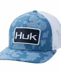 Mens Huk Running Lakes Stretch Trucker