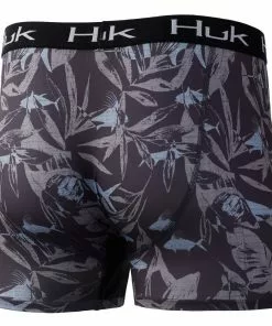 Mens Huk Ocean Palm Boxer Brief