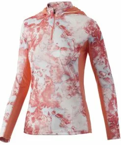 Huk Womens Icon X Mossy Oak Fracture Hoodie