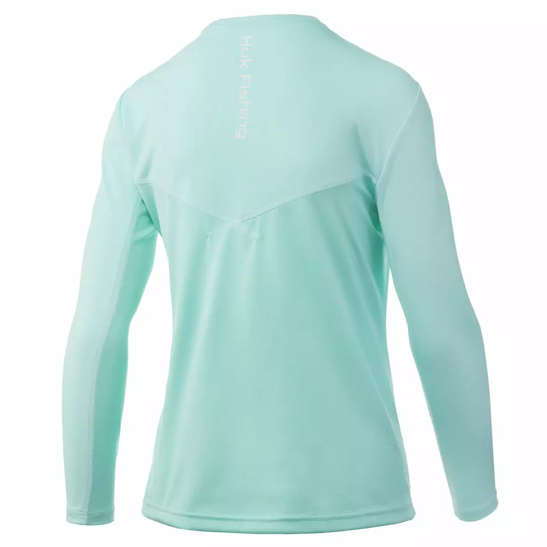 Huk Womens ICON X Long Sleeve Shirt 4 Huk Womens ICON X Long Sleeve Shirt