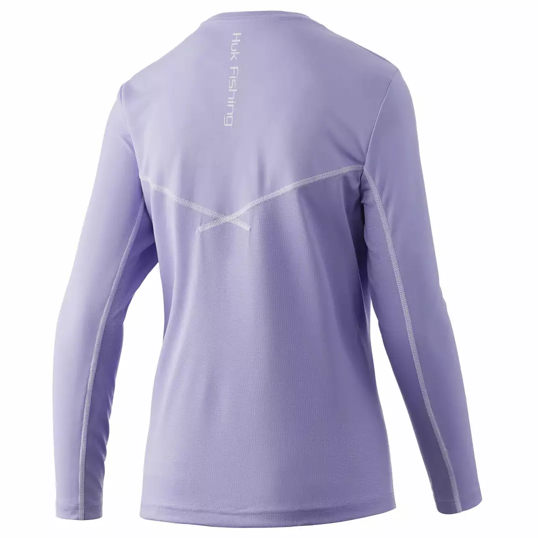 Huk Womens ICON X Long Sleeve Shirt 4 Huk Womens ICON X Long Sleeve Shirt