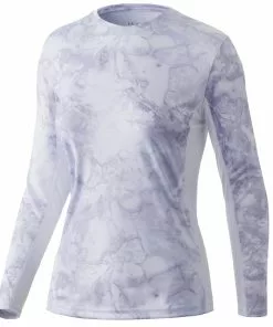 Huk Womens Icon X Mossy Oak Fracture Long Sleeve