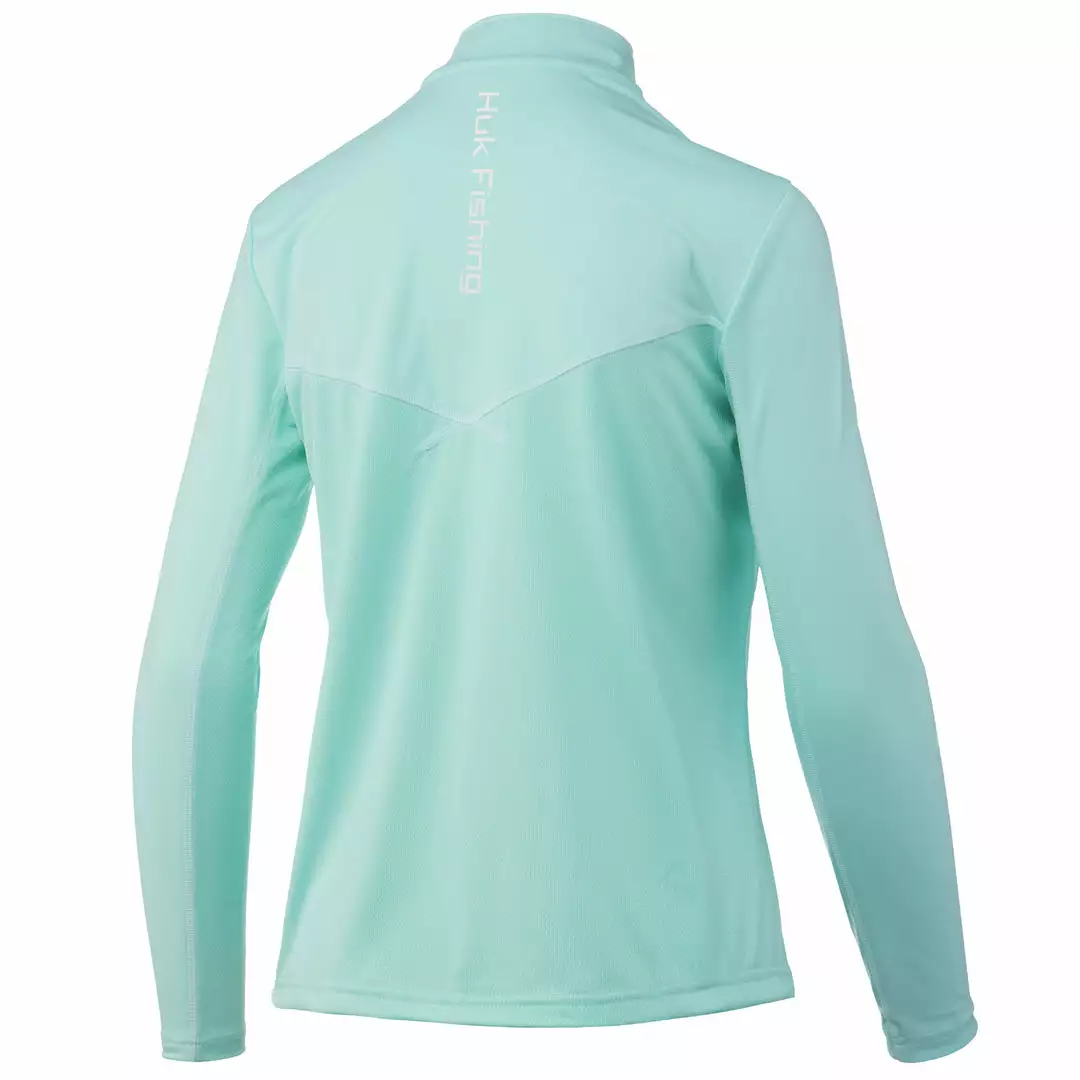 Huk Womens Icon X 1/4 Zip 4 Huk Womens Icon X 1/4 Zip