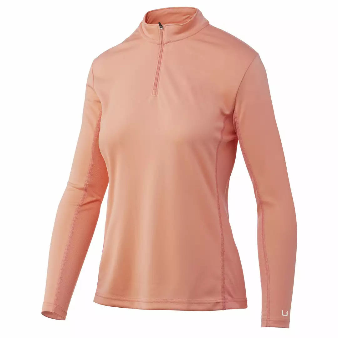 Huk Womens Icon X 1/4 Zip 3 Huk Womens Icon X 1/4 Zip