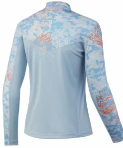 Huk Womens Icon X Tide Change 1/4 Zip