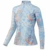 Huk Womens Icon X Tide Change 1/4 Zip 1 Huk Womens Icon X Tide Change 1/4 Zip