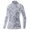 Huk Womens Icon X Tide Change 1/4 Zip