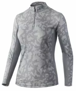 Huk Womens Icon X Running Lakes 1/4 Zip