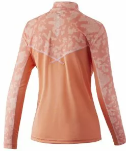 Huk Womens Icon X Running Lakes 1/4 Zip