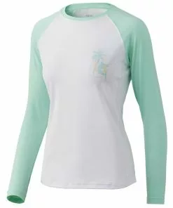 Huk Womens Marlin Palm Horizon Double Header