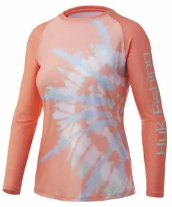 Huk Womens Spiral Dye Double Header