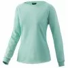 Huk Womens Folly Crew Fleece 2 Huk Womens Folly Crew Fleece