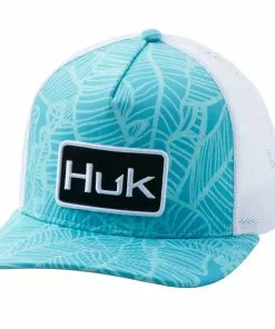 Huk Womens Linear Leaf Trucker