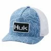 Huk Womens Linear Leaf Trucker