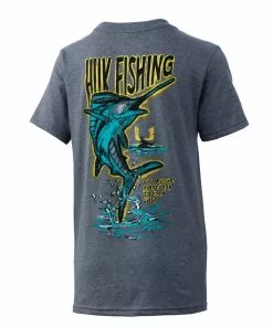 Huk Youth Marlin Comic Tee