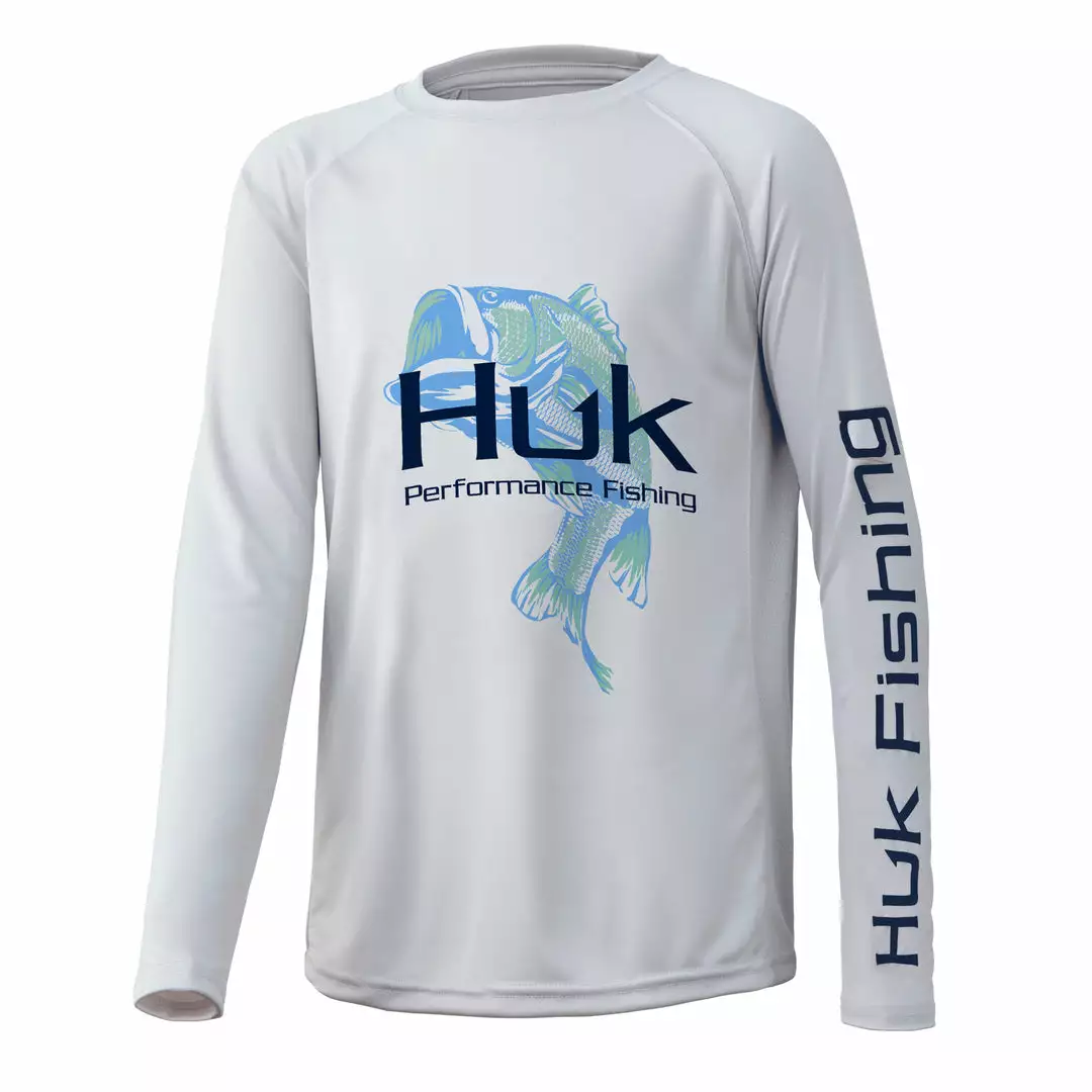 NEW Huk Youth Big Mouth Sun Pursuit 3 NEW Huk Youth Big Mouth Sun Pursuit
