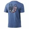 Mens Huk Americana Wave Tee