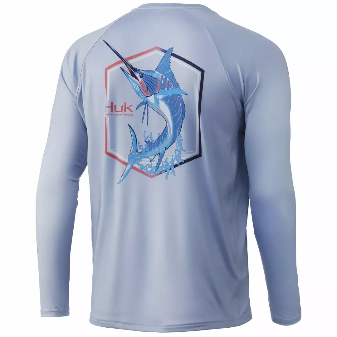 Huk Angry Marlin Pursuit Mens 3 Huk Angry Marlin Pursuit Mens