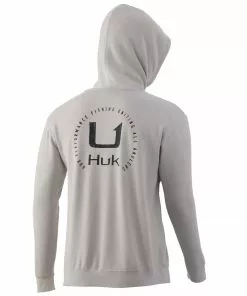 Huk Camo Fill Logo Cotton Hoodie