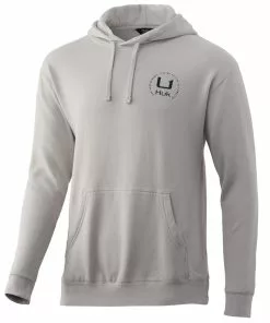 Huk Camo Fill Logo Cotton Hoodie