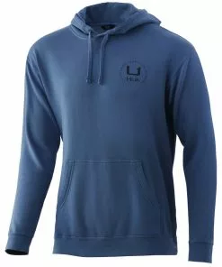 Huk Camo Fill Logo Cotton Hoodie